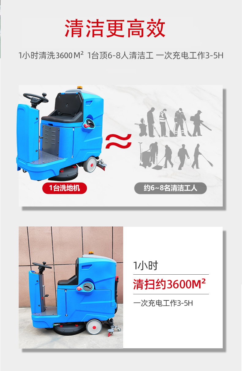 平凉驾驶式洗地机更适合用在高铁站
