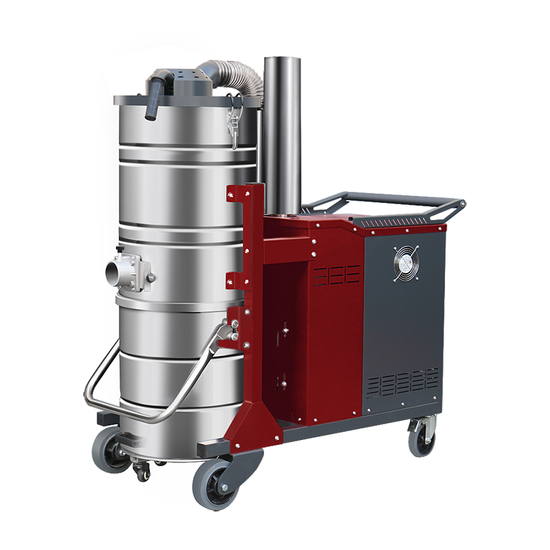 平凉坦洁380V 双桶手动反吹工业吸尘器X8系列